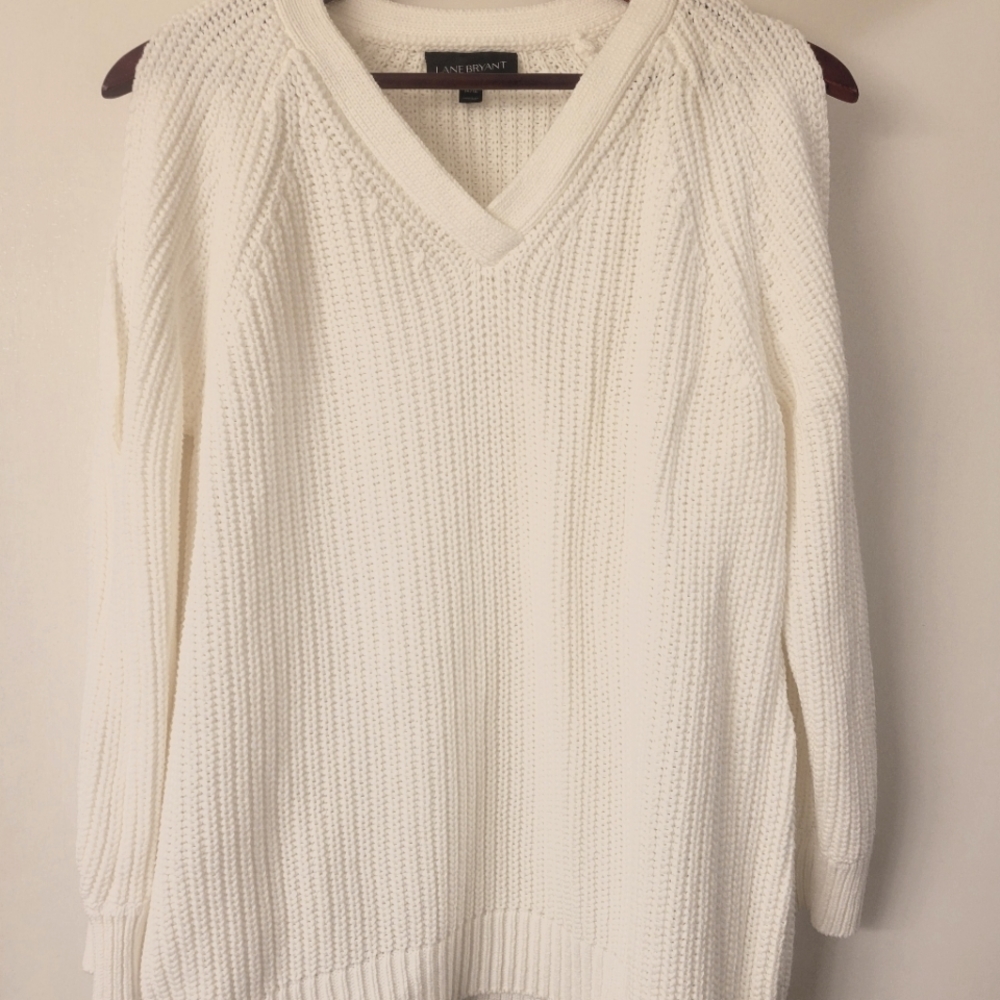 Brand: Lane Bryant; Size: 14/16; Color: White.
